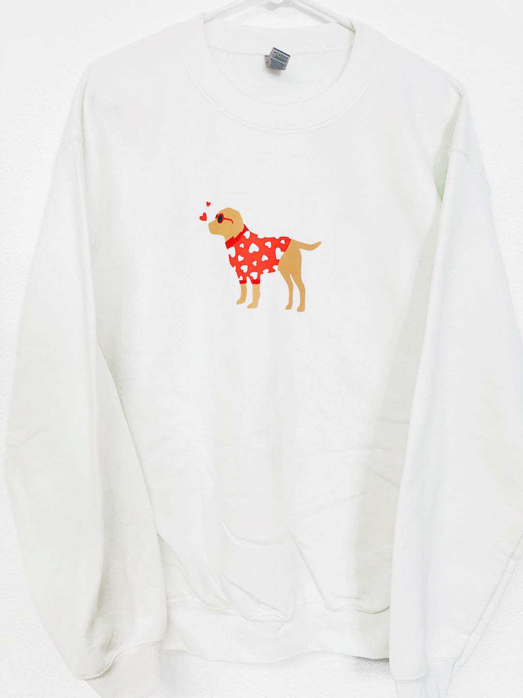 Labrador Valentine's Day Sweatshirt
