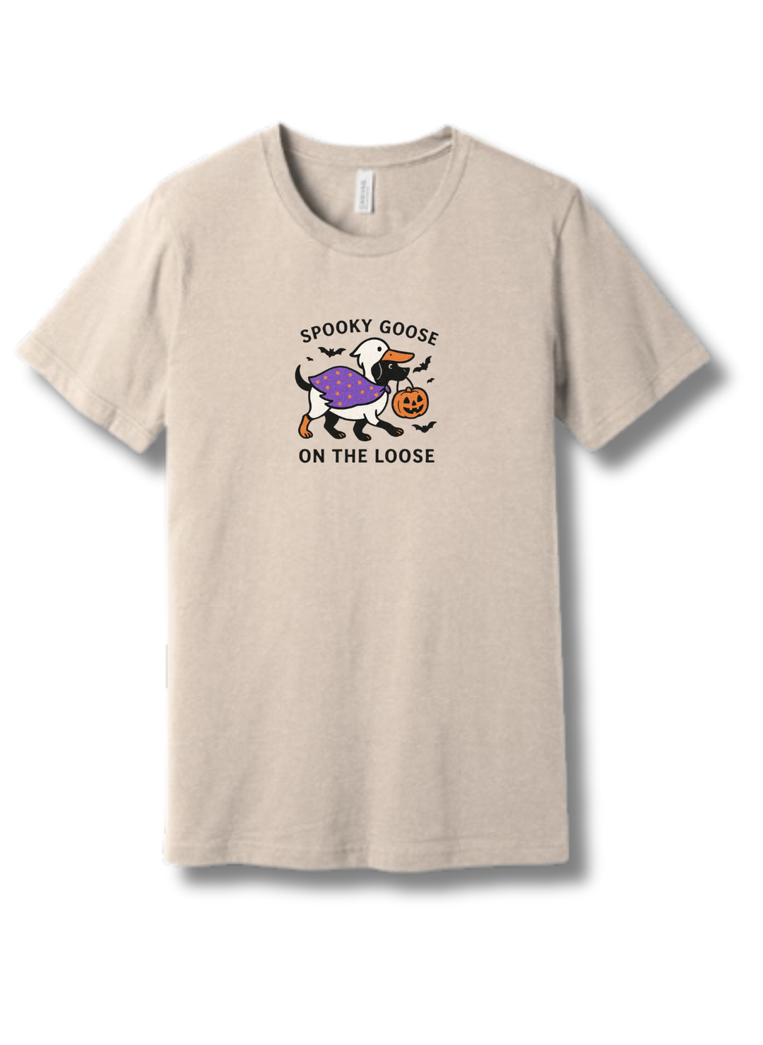 Spooky Goose on the Loose Halloween T-Shirt