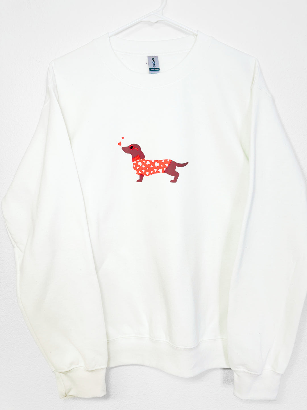 Dachshund Valentine's Day Sweatshirt