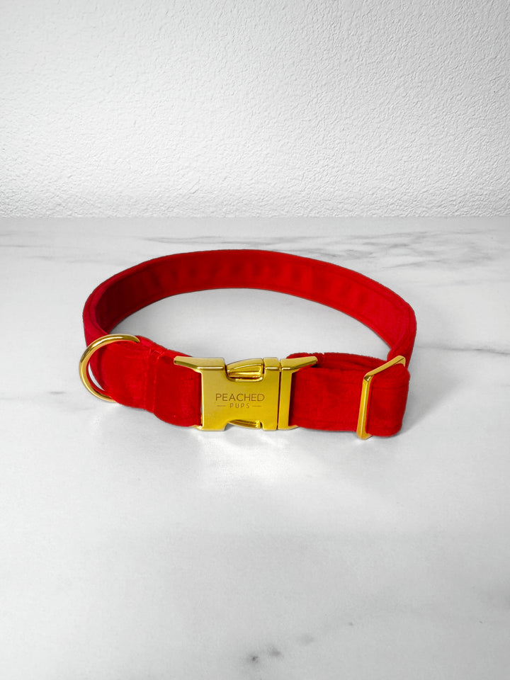 Velvet Red Fi Compatible Collar