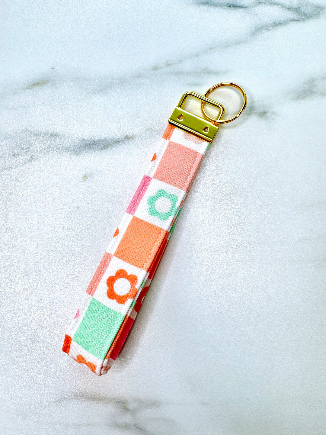 Flower Power Key Fob