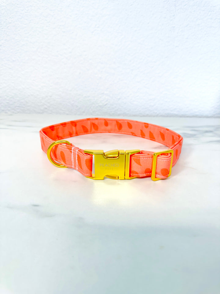 Peachy Raindrops Collar