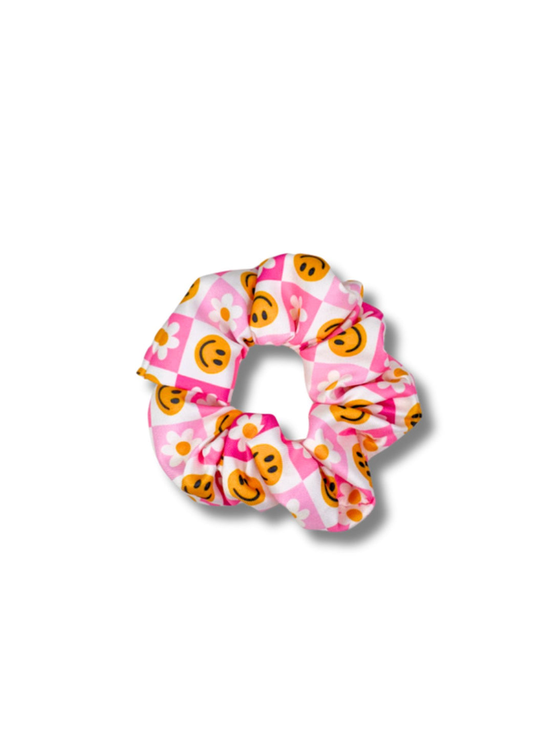 Retro Bloom Scrunchie