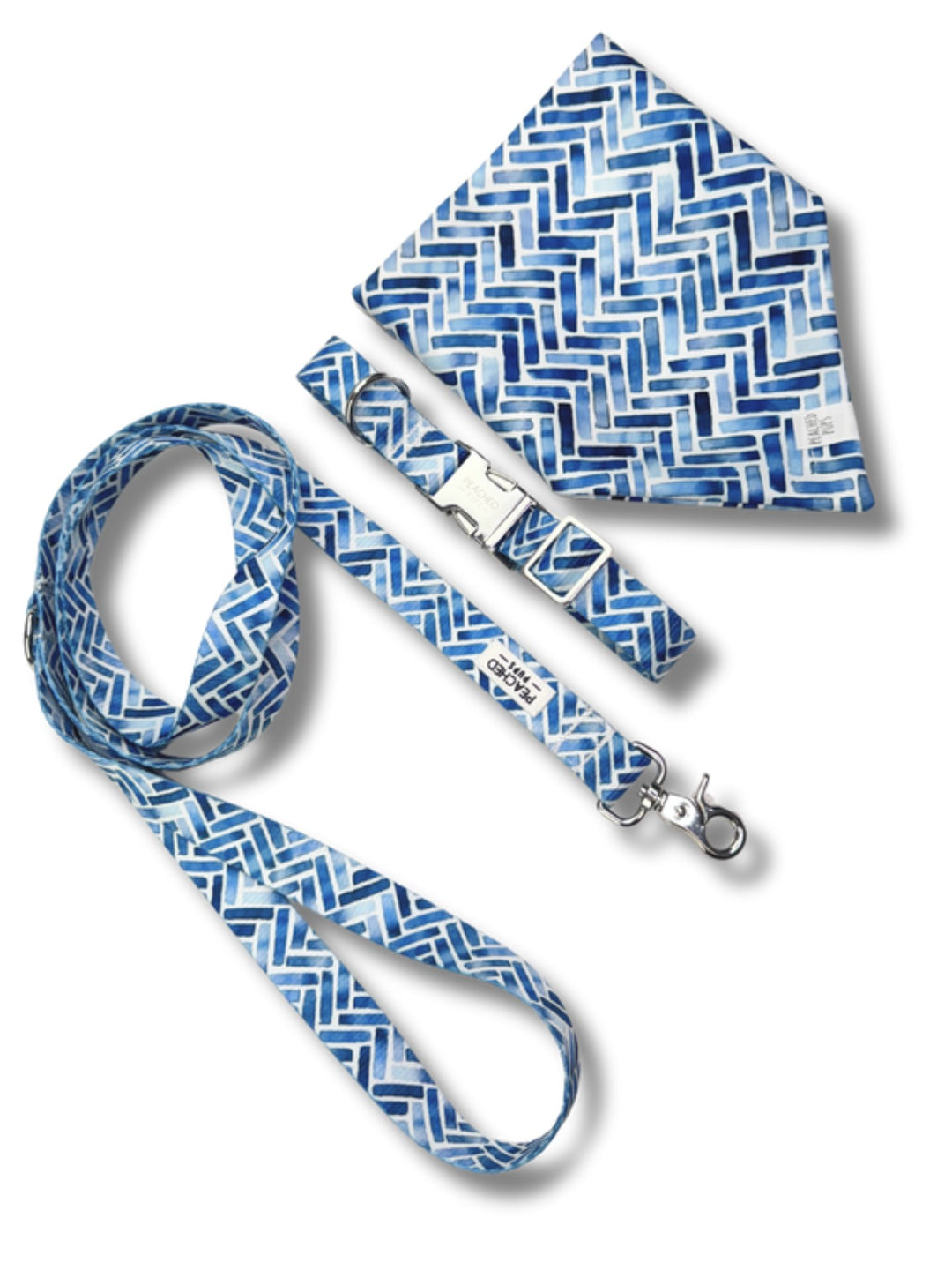 Three Piece Bundle - Indigo Maze