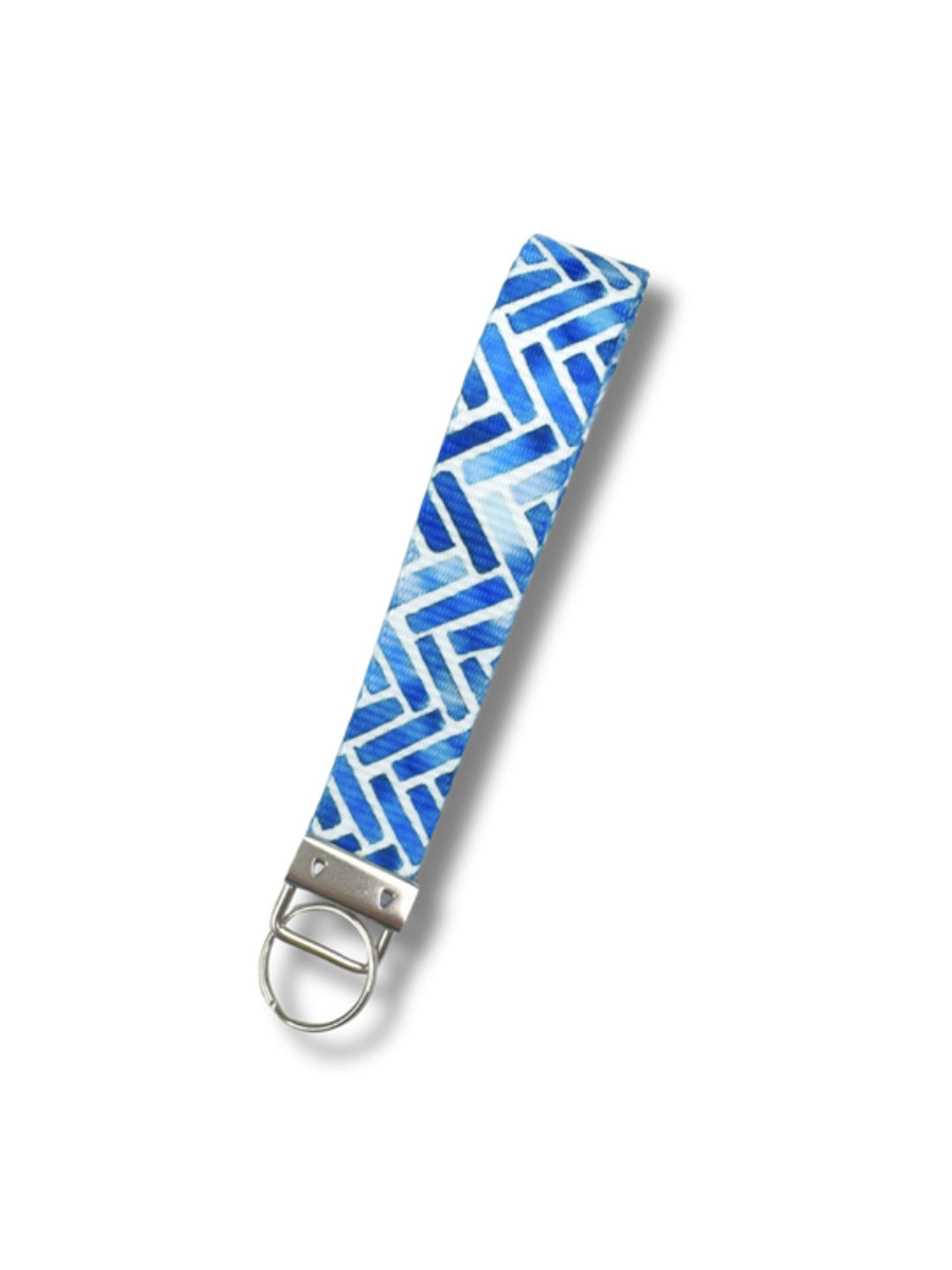 Indigo Maze Key Fob
