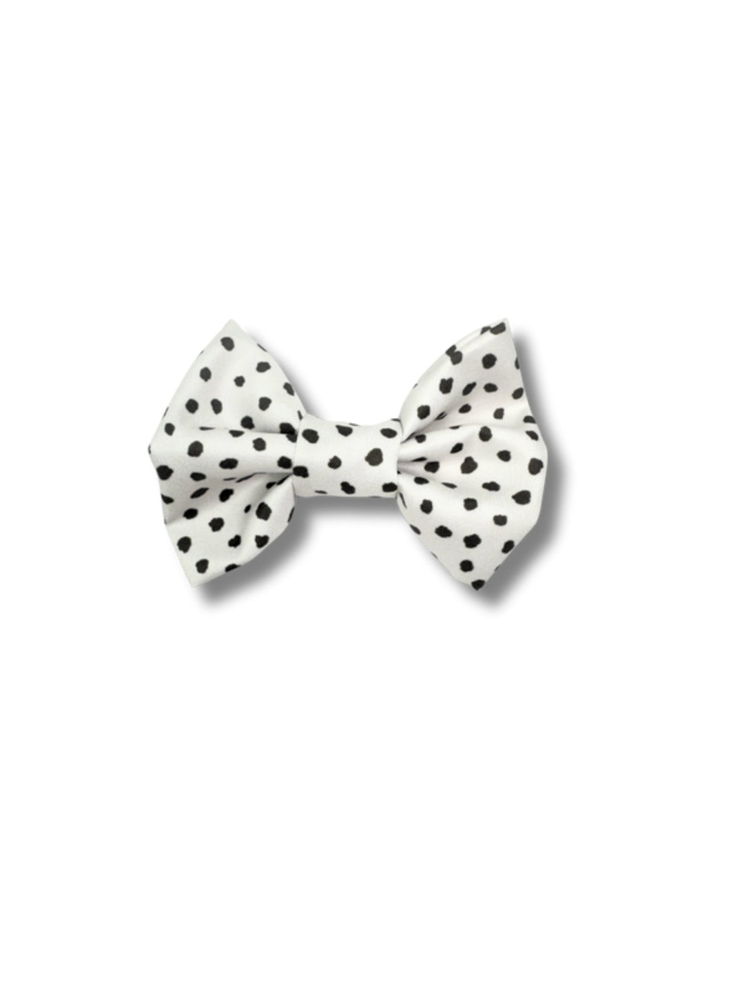 Spotted Cream Bow