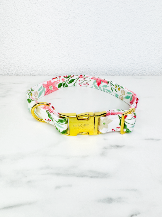 Winter Blooms Fi Compatible Collar