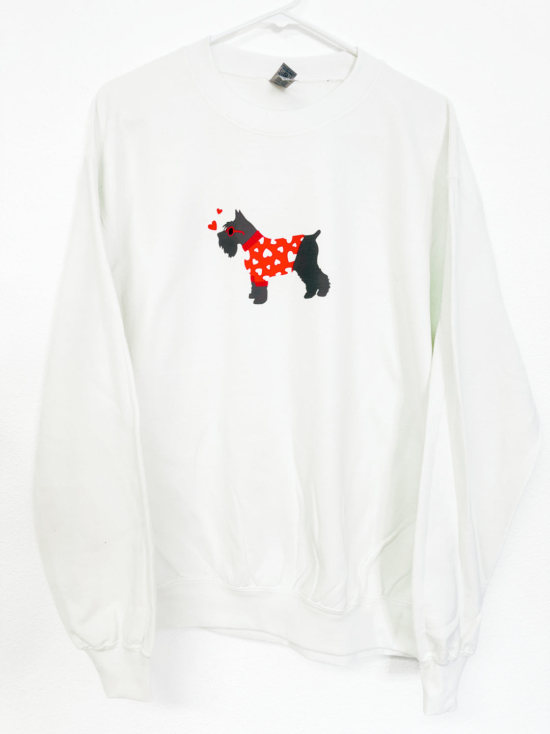 Schnauzer Valentine's Day Sweatshirt
