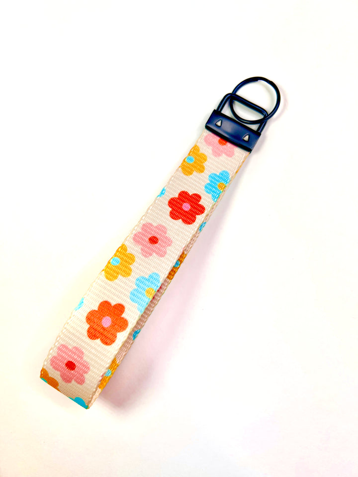 Floral Bloom Key Fob