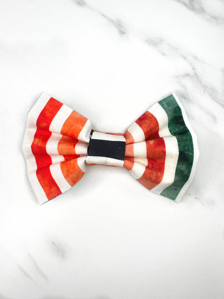 Fall Stripes - Vibrant Bow