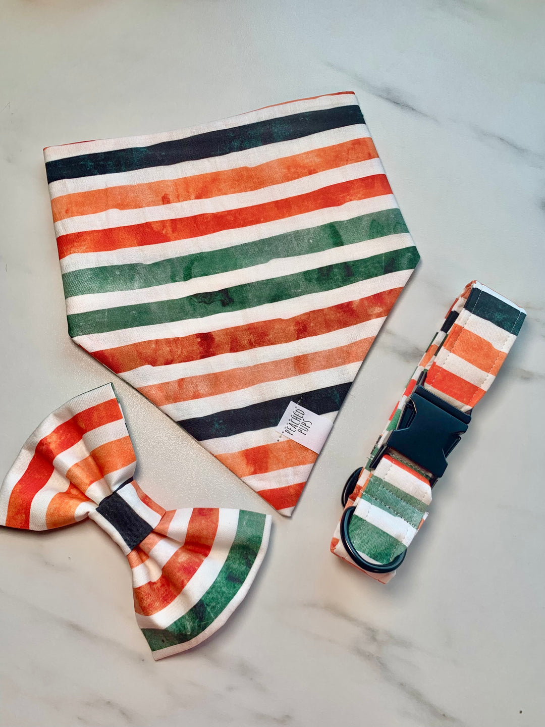 Fall Stripes - Vibrant Collar