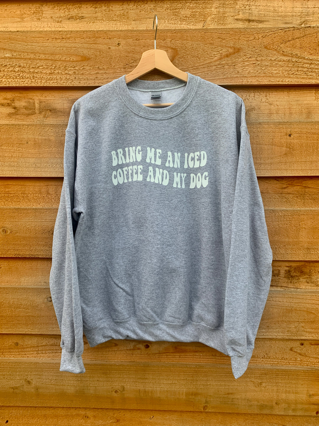 bring me an iced coffee sweatshirt