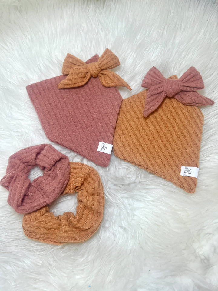 Textured Knit Scrunchie