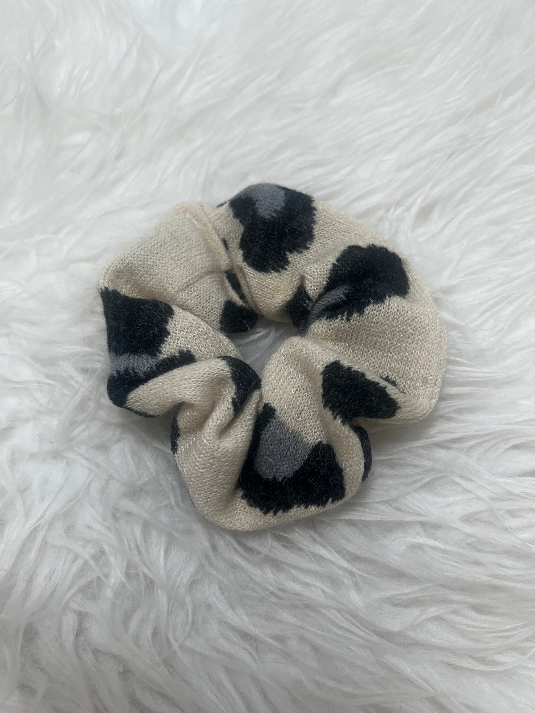 animal print scrunchie