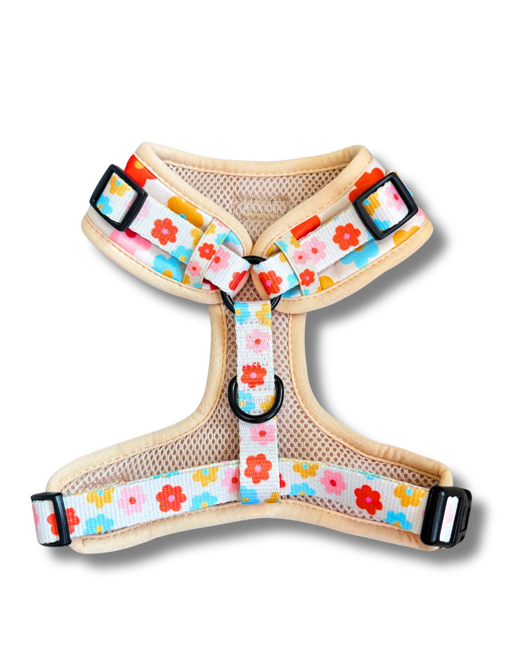 Floral Harness, Collar &amp; Leash Bundle