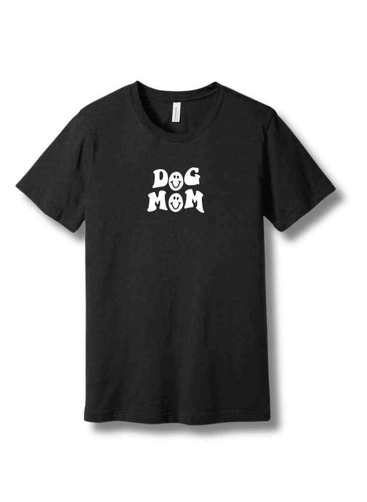 Dog Mom Smiley T-Shirt