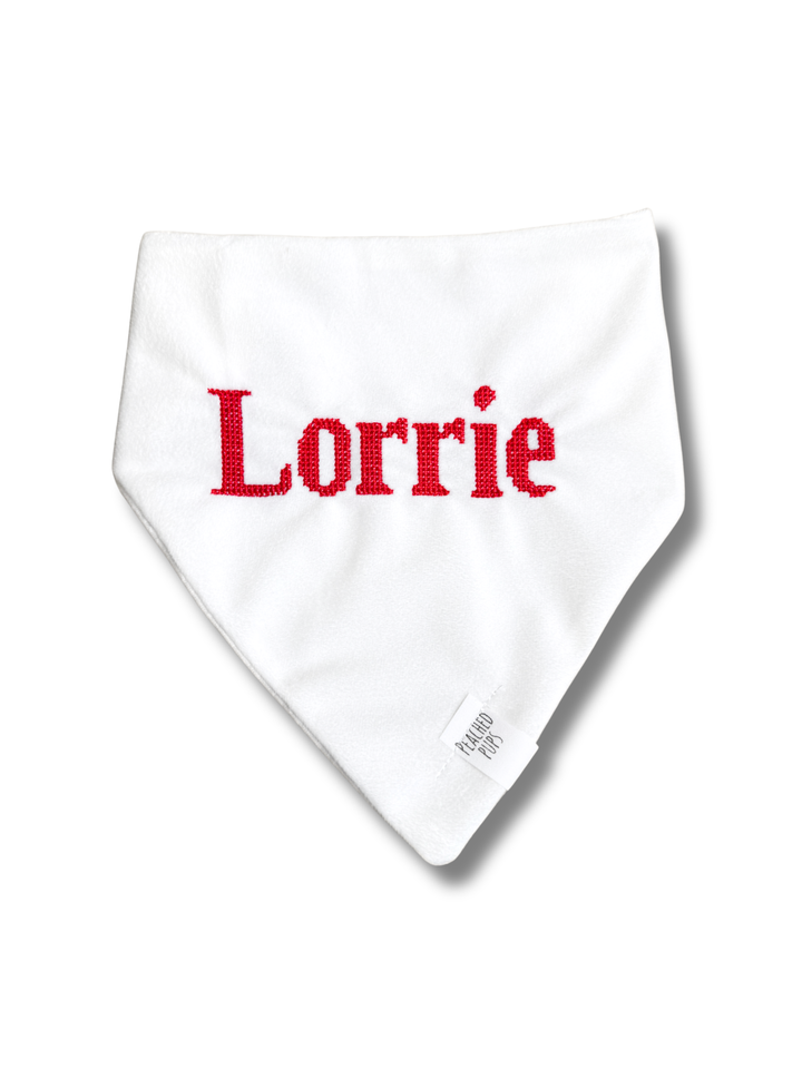 Custom Embroidered Name