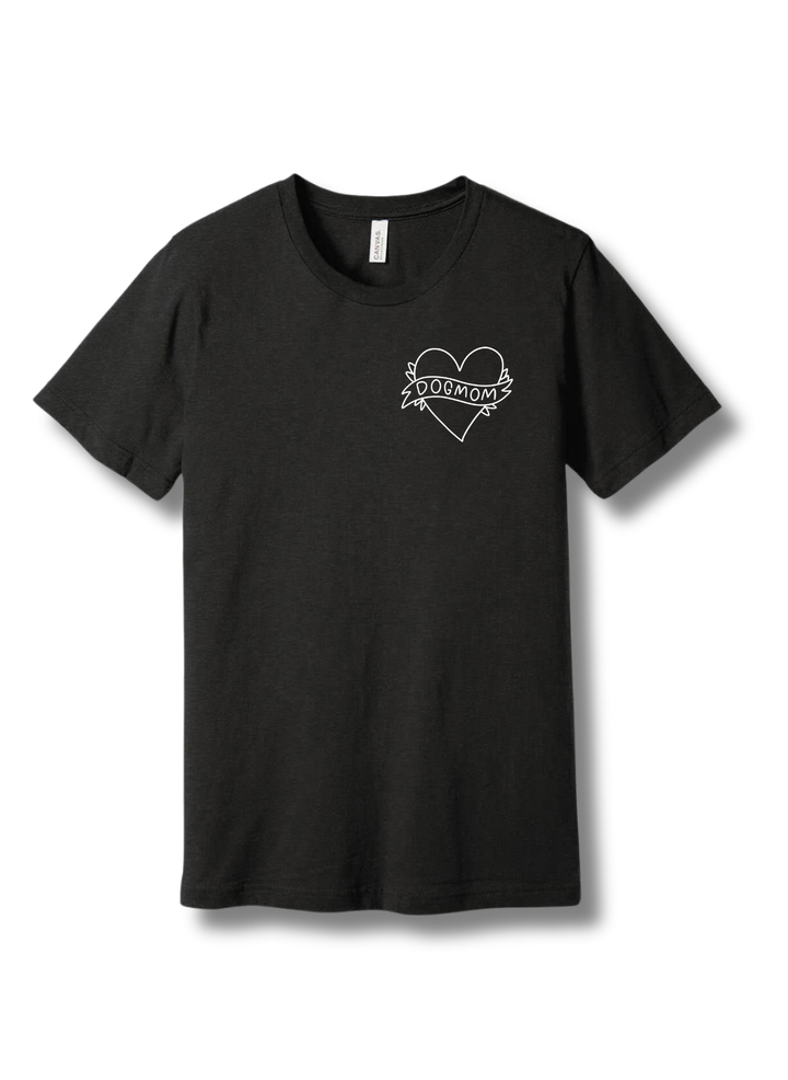 Dog Mom Heart T-Shirt