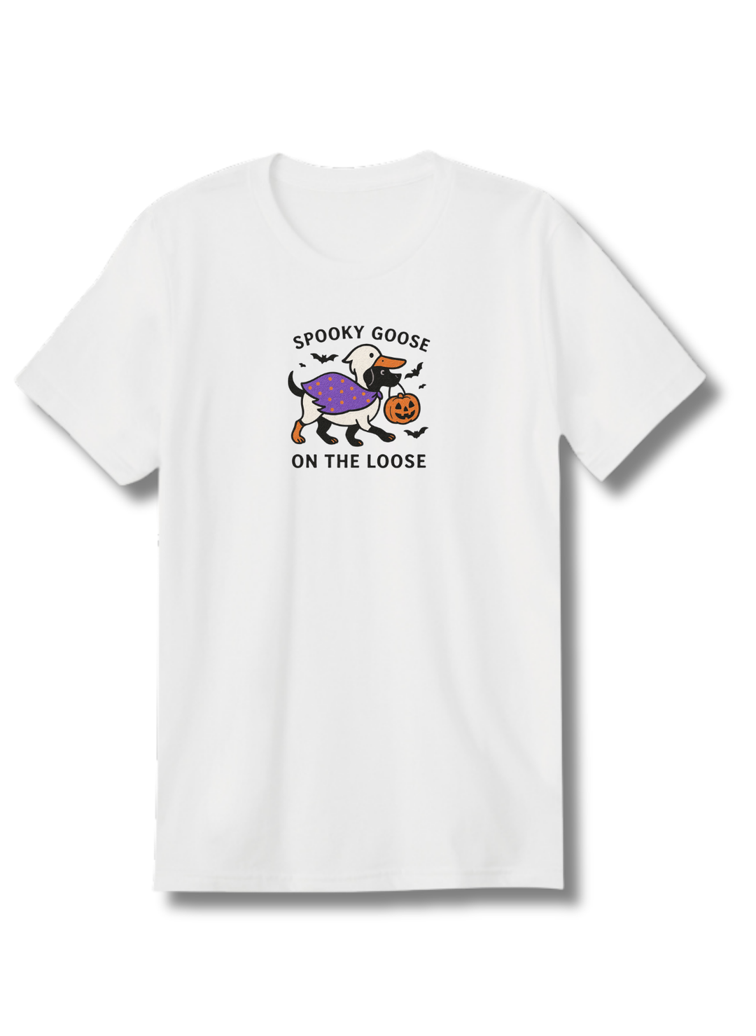 Spooky Goose on the Loose Halloween T-Shirt