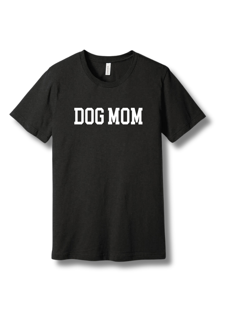 Dog Mom Collegiate Tee