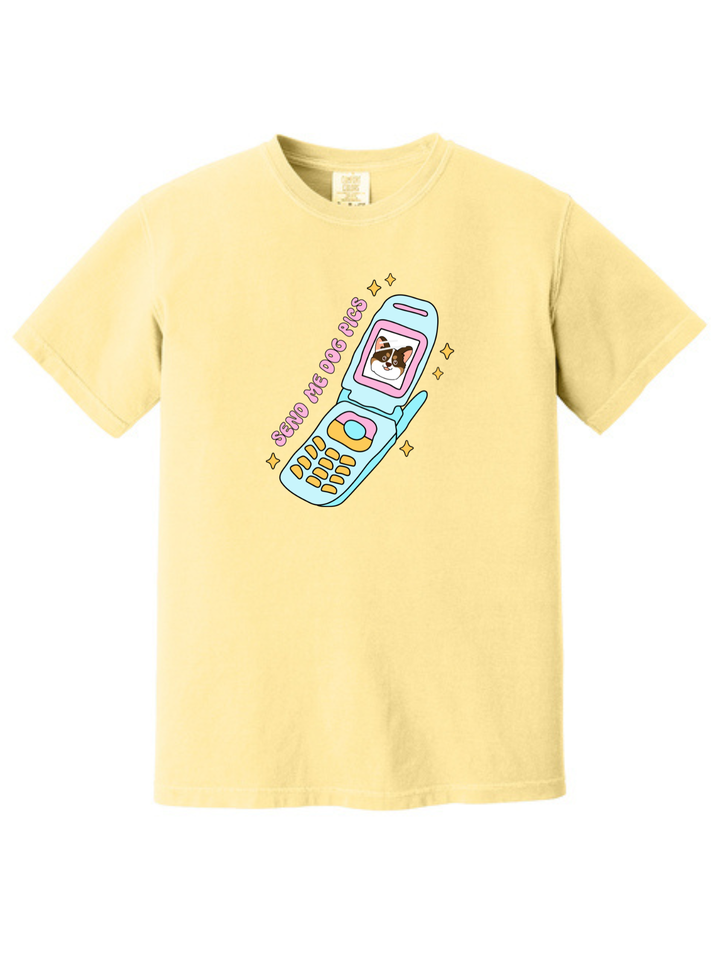 Send Me Dog Pics Comfort Colors T-Shirt