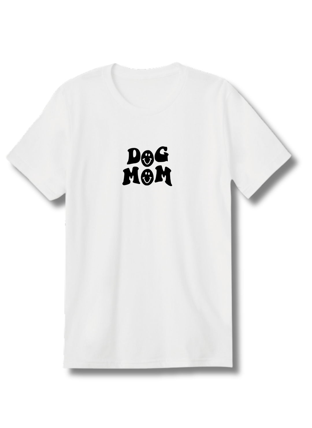 Dog Mom Smiley T-Shirt