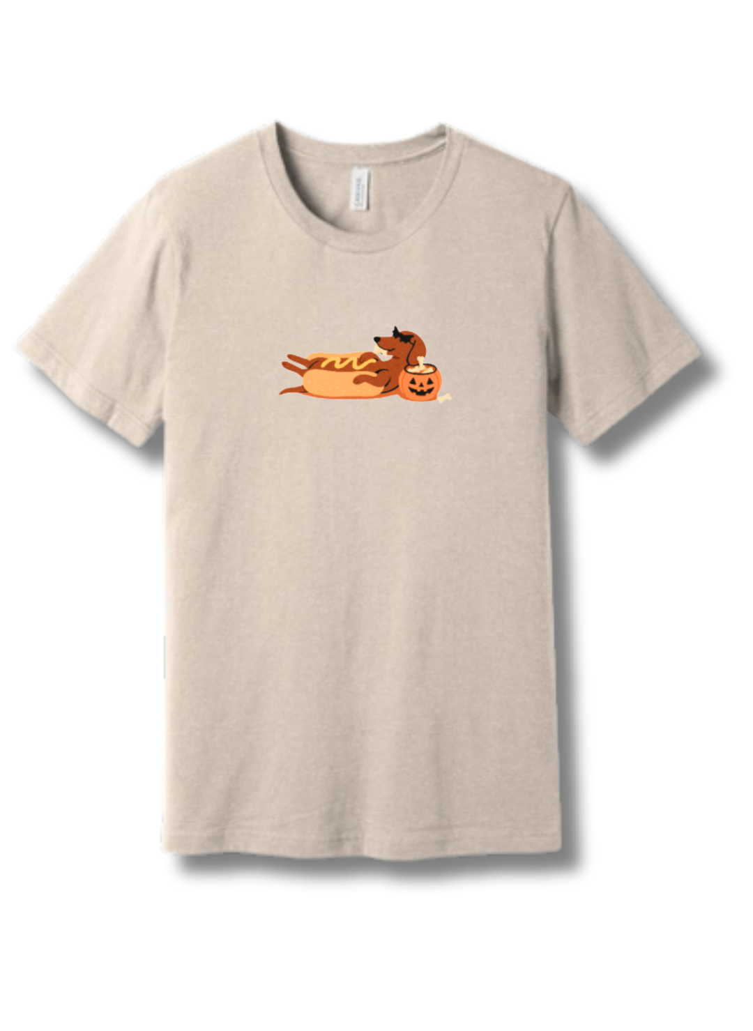 Hot Dog Dachshund Halloween T-Shirt