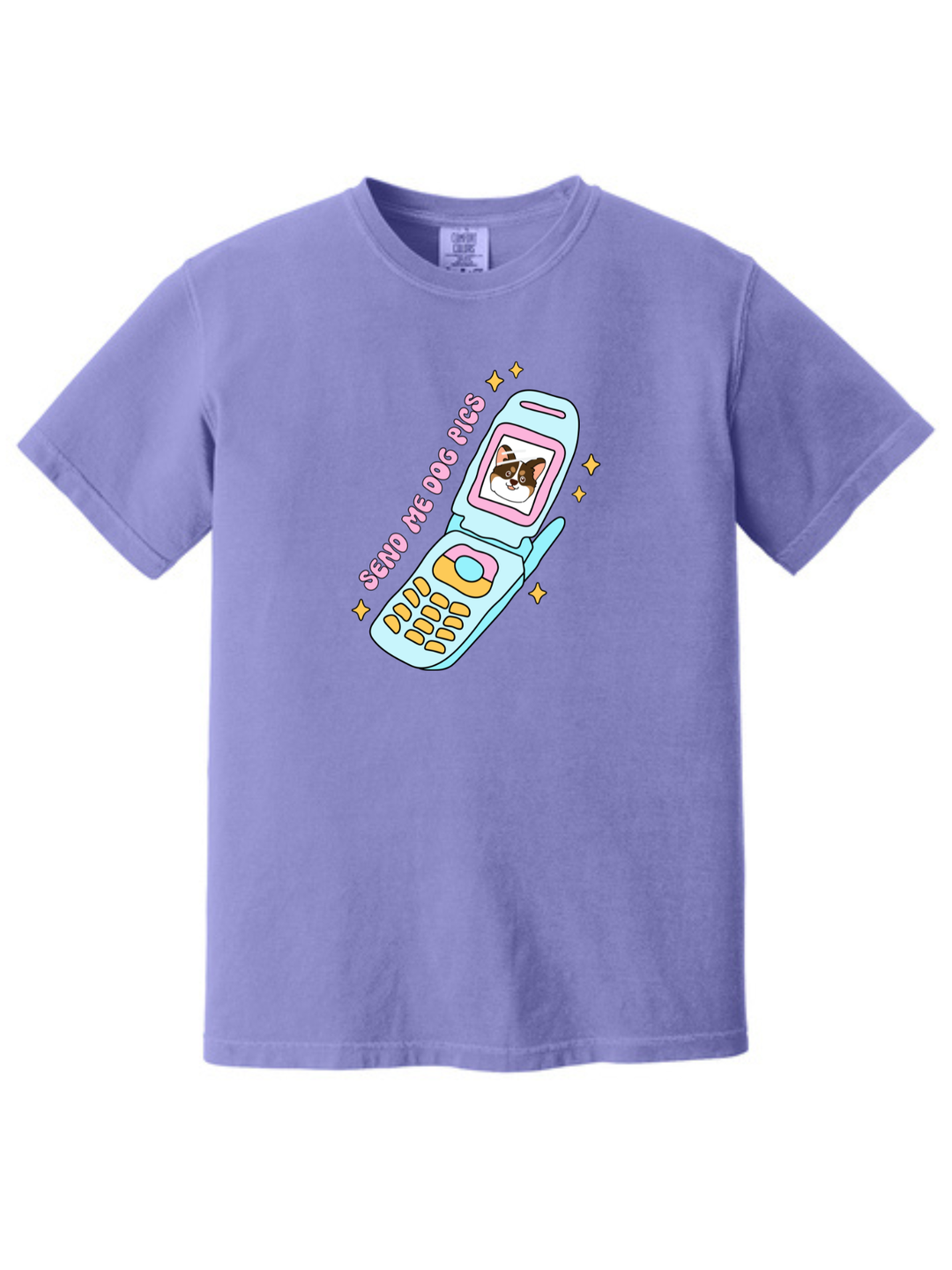 Send Me Dog Pics Comfort Colors T-Shirt