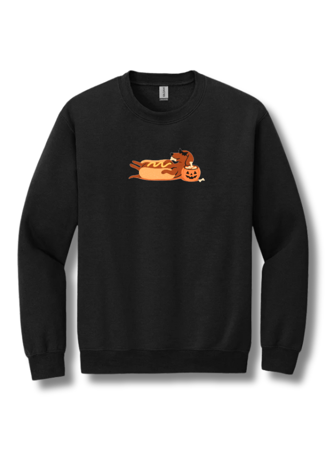 Hot Dog Dachshund Halloween Sweatshirt