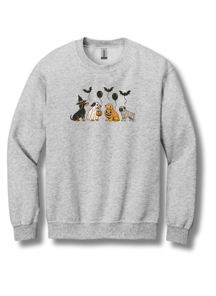 Halloween Dogs in Costume Sweatshirt