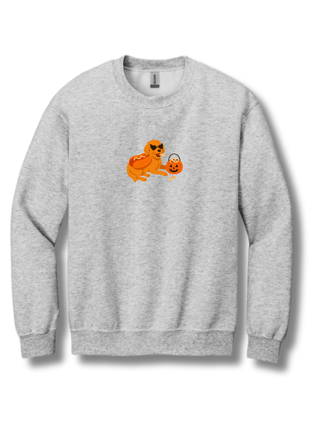 Goldendoodle / Labradoodle Hot Dog Halloween Sweatshirt