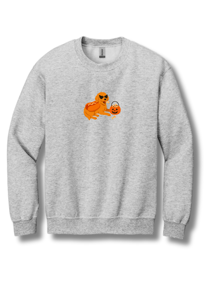 Goldendoodle / Labradoodle Hot Dog Halloween Sweatshirt