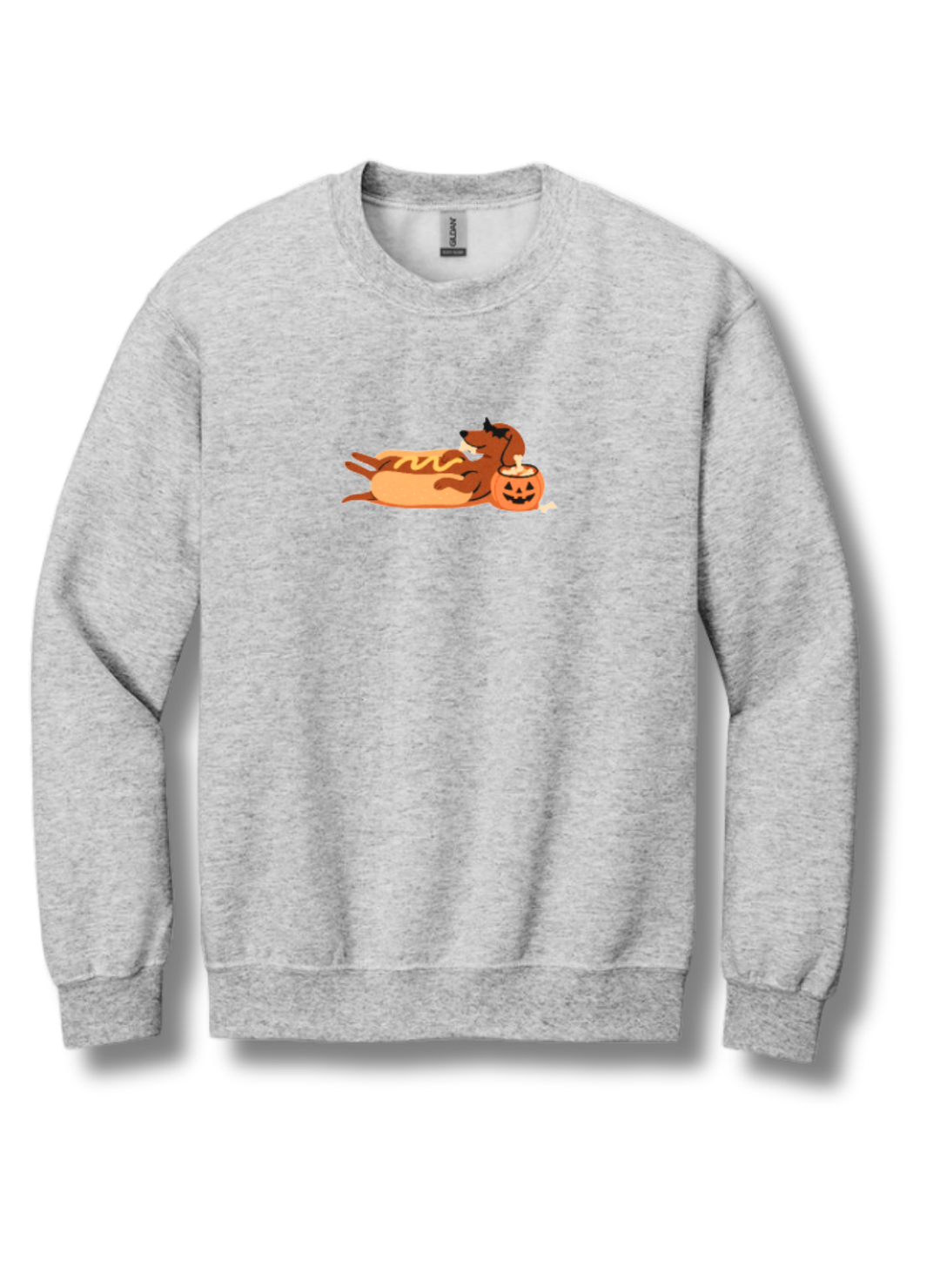 Hot Dog Dachshund Halloween Sweatshirt