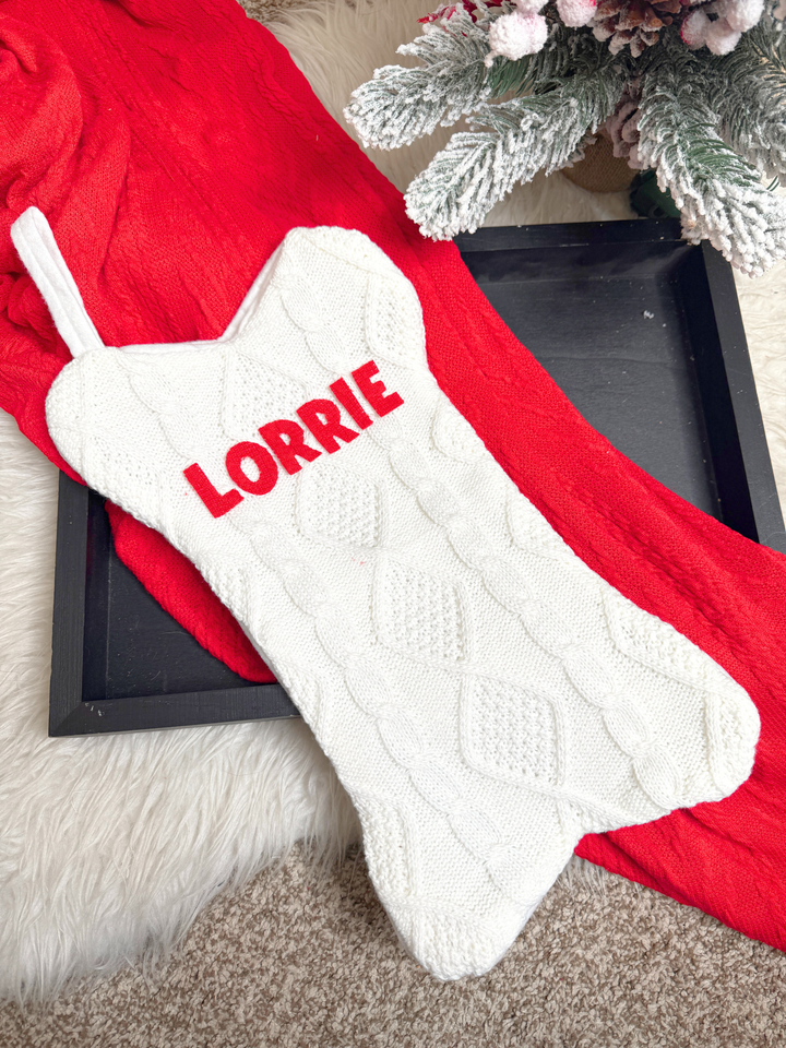 Custom Pup Stocking