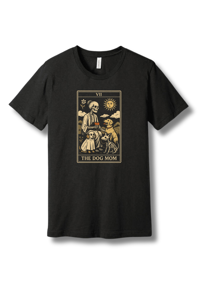 The Dog Mom Tarot Card Halloween T-Shirt
