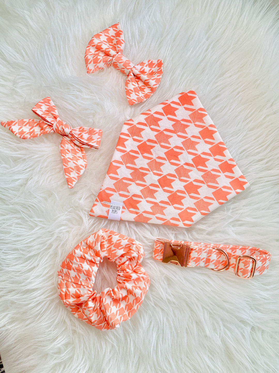 Heart Houndstooth