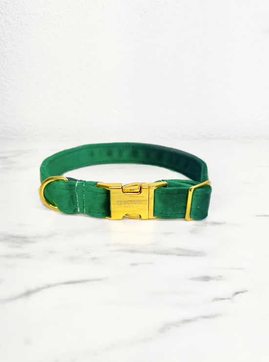 Velvet Green Fi Compatible Collar