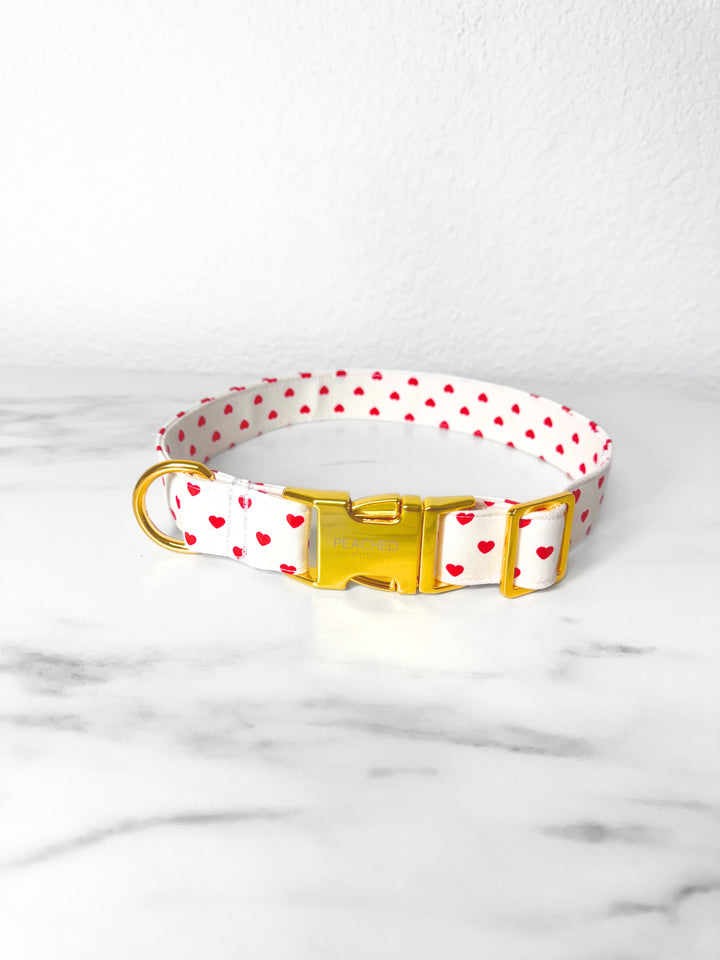 White Sweetheart Collar