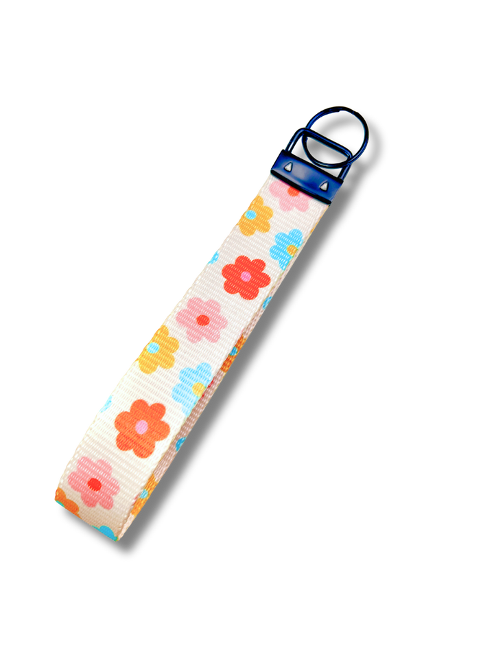 Floral Bloom Key Fob