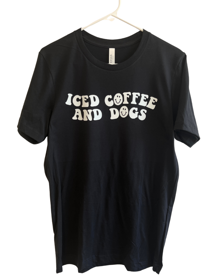 Iced Coffee and Dogs T-Shirt