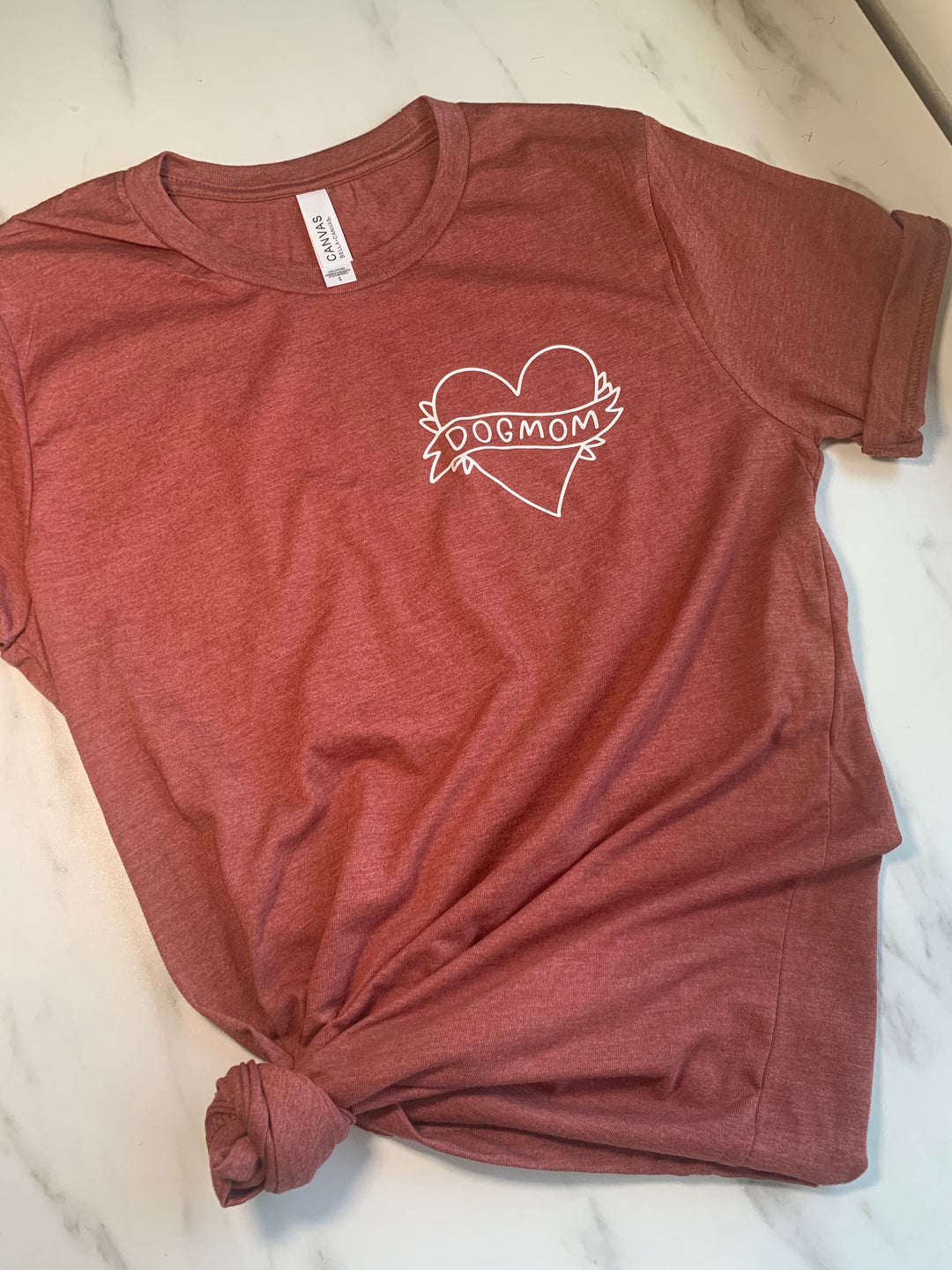 Dog Mom Heart T-Shirt