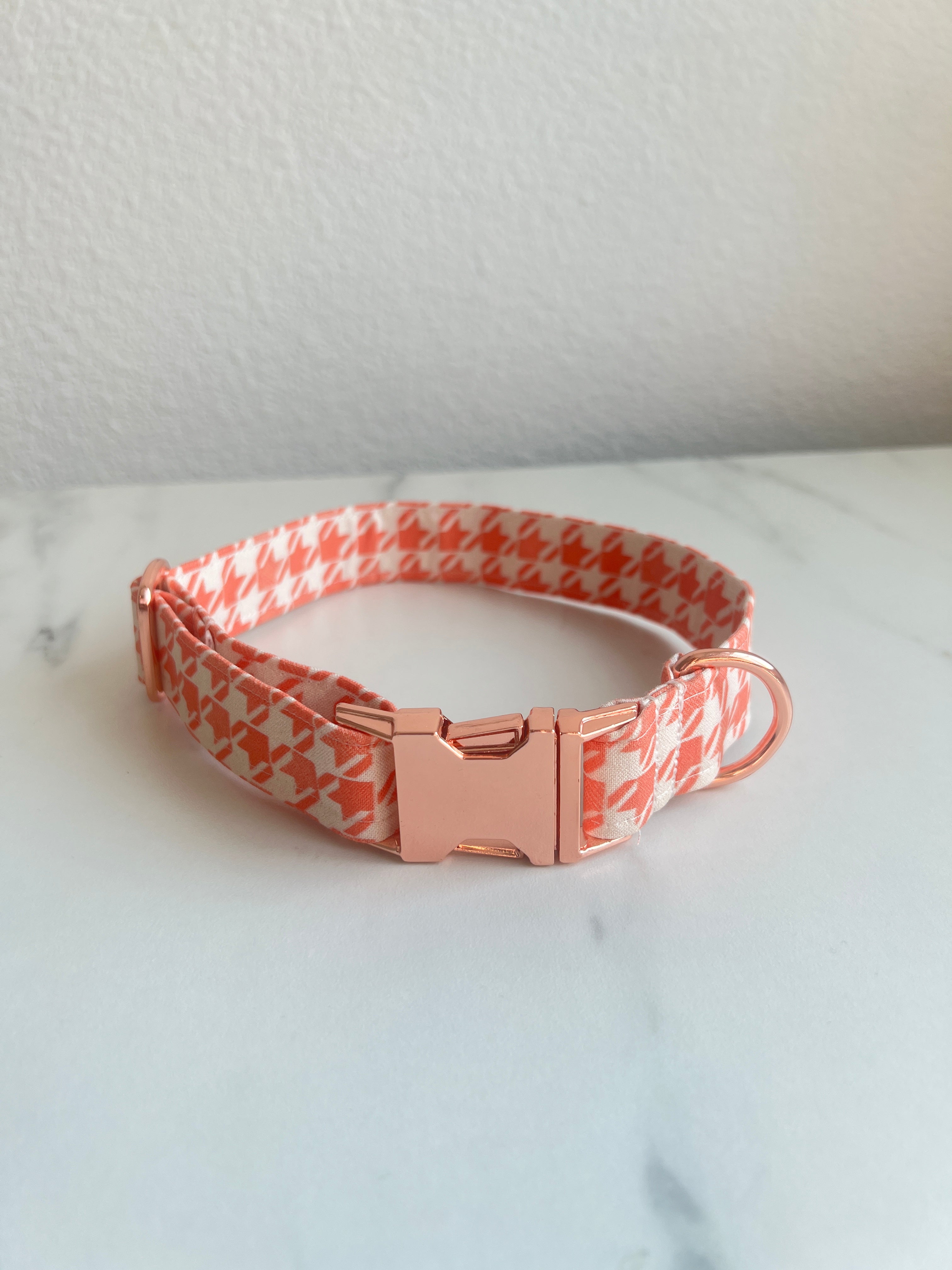 Heart Houndstooth Collar