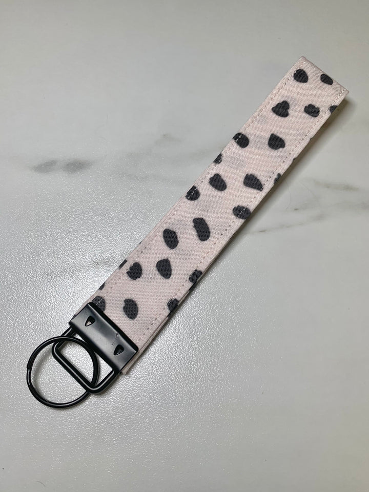 speckled dots key fob