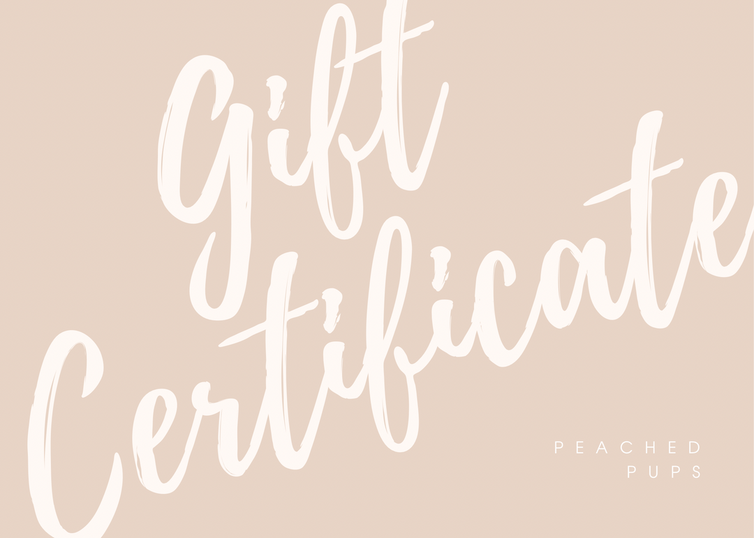 Peached Pups Gift Card